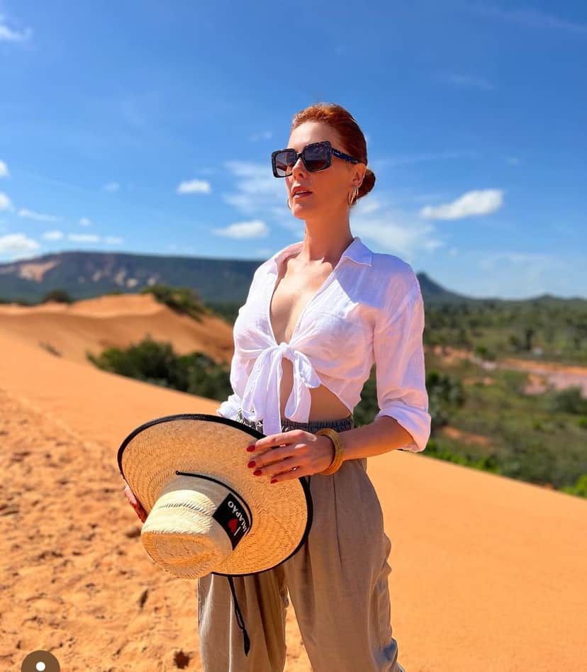 Ana Hickmann curtindo as férias no Jalapão - Foto Reprodução Instagram Ana Hickmann curtindo as férias no Jalapão - Foto Reprodução Instagram