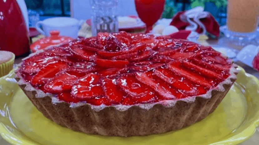 Torta de Morango de Ana Maria Braga (Foto: Reprodução/ Ana Maria Braga) Torta de Morango de Ana Maria Braga (Foto: Reprodução/ Ana Maria Braga)
