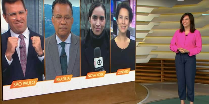 Ana Paula Araújo confirma férias do Bom Dia Brasil (Foto: Reprodução / Globo) Ana Paula Araújo confirma férias do Bom Dia Brasil (Foto: Reprodução / Globo)