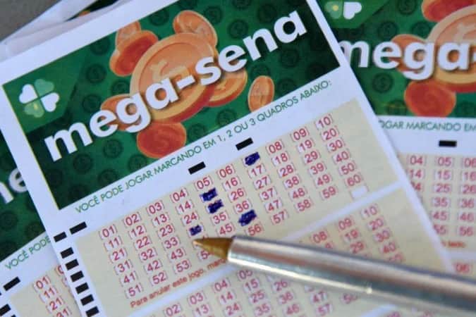 Aposta de mega sena - Foto reprodução Internet Aposta de mega sena - Foto reprodução Internet