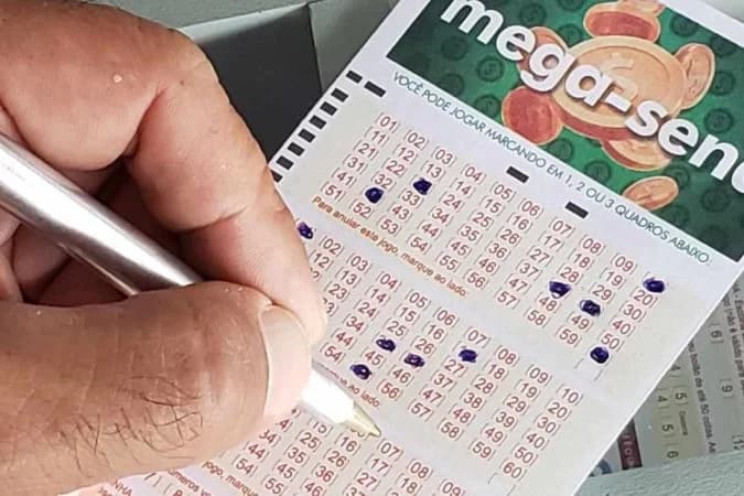 Aposta de mega sena - Foto reprodução Internet Aposta de mega sena - Foto reprodução Internet
