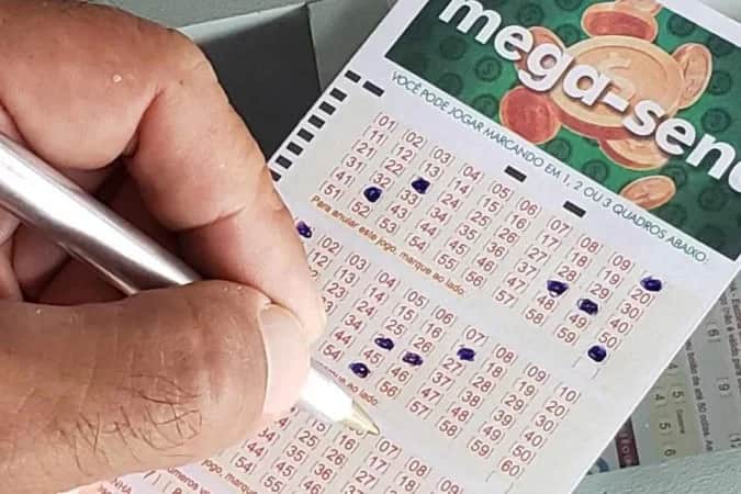 Aposta de mega sena - Foto reprodução Internet Aposta de mega sena - Foto reprodução Internet