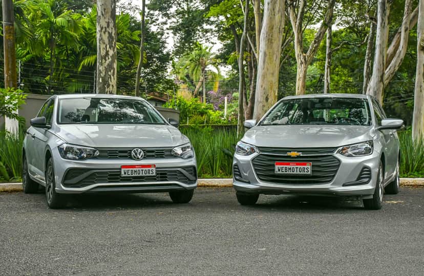 Chevrolet e Volkswagen - Foto Reprodução Internet Chevrolet e Volkswagen - Foto Reprodução Internet