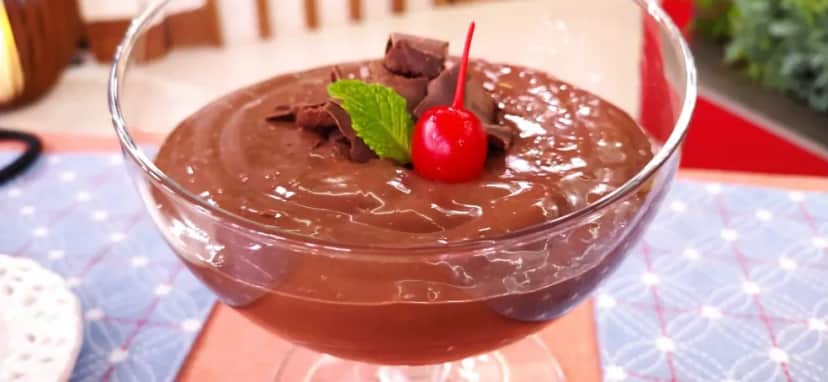Chocolate cremoso do Ana Maria Braga - Foto Reprodução Internet Chocolate cremoso do Ana Maria Braga - Foto Reprodução Internet