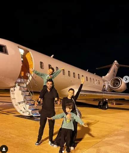 Jatinho de Gusttavo Lima, e sua familia - Foto Reprodução Internet Jatinho de Gusttavo Lima, e sua familia - Foto Reprodução Internet