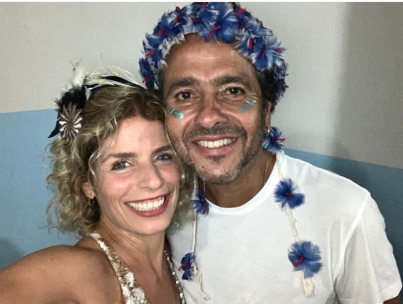 Marcos Palmeira e sua esposa Gabriela Gastal - Foto Reprodução Instagram Marcos Palmeira e sua esposa Gabriela Gastal - Foto Reprodução Instagram