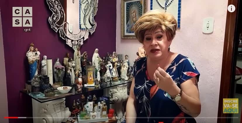 Nany People em seu apartamento em São Paulo - Foto Reprodução Casa GNT Nany People em seu apartamento em São Paulo - Foto Reprodução Casa GNT