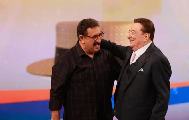 Raul Gil e Ratinho - Foto Reprodução SBT Raul Gil e Ratinho - Foto Reprodução SBT
