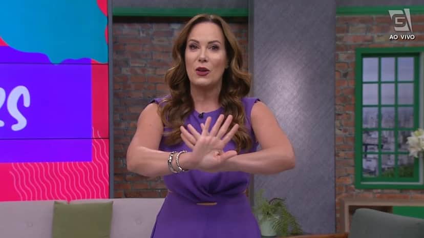 Regina Volpato no programa Mulheres - Foto Reprodução TV Gazeta Regina Volpato no programa Mulheres - Foto Reprodução TV Gazeta