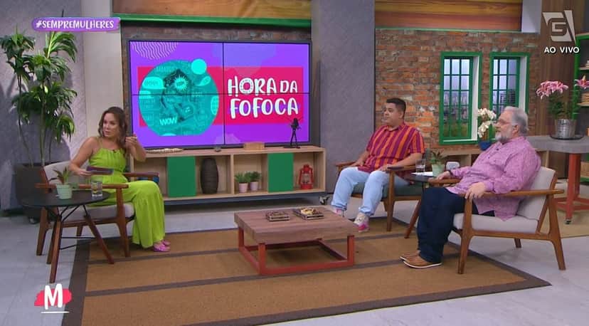 Regina Volpato, no programa Mulheres, na TV Gazeta - Foto Reprodução TV Gazeta Regina Volpato, no programa Mulheres, na TV Gazeta - Foto Reprodução TV Gazeta