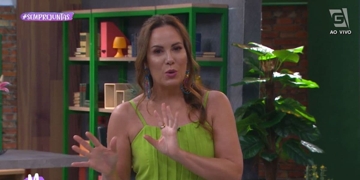 Regina Volpato, no programa Mulheres, na TV Gazeta - Foto Reprodução TV Gazeta Regina Volpato, no programa Mulheres, na TV Gazeta - Foto Reprodução TV Gazeta