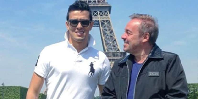 Thiago Salvático e Gugu Liberato em Paris - Foto Reprodução internet Thiago Salvático e Gugu Liberato em Paris - Foto Reprodução internet