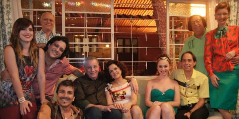 Tonico Pereira e elenco de A grande familia, na Globo - Foto Reprodução Internet Tonico Pereira e elenco de A grande familia, na Globo - Foto Reprodução Internet