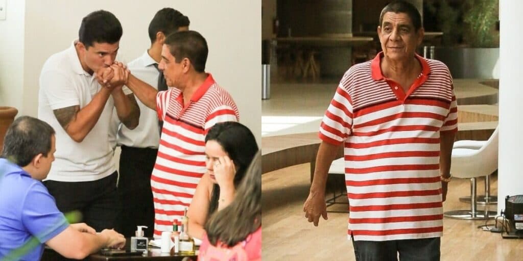 Zeca Pagodinho é flagrado em shopping e forma como trata os fãs choca fotógrafos e presentes