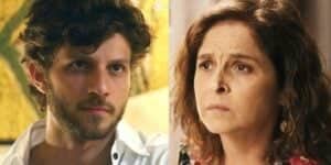 Ari e Núbia em Travessia (Foto: Reprodução / Globo) Ari e Núbia em Travessia (Foto: Reprodução / Globo)