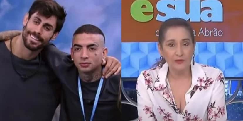 Atitudes de MC Guimê e Cara de Sapato elevaram audiência do "BBB23" e de Sonia Abrão (Foto: Reprodução/TV Globo/RedeTV!) Atitudes de MC Guimê e Cara de Sapato elevaram audiência do "BBB23" e de Sonia Abrão (Foto: Reprodução/TV Globo/RedeTV!)