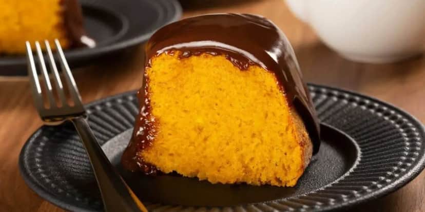 Bolo de cenoura delicioso e pronto em minutos - Foto: Reprodução/internet Bolo de cenoura delicioso e pronto em minutos - Foto: Reprodução/internet