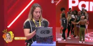 Bruna Griphao foi consagrada a Líder do BBB23 (Foto: Reprodução / Globoplay) Bruna Griphao foi consagrada a Líder do BBB23 (Foto: Reprodução / Globoplay)