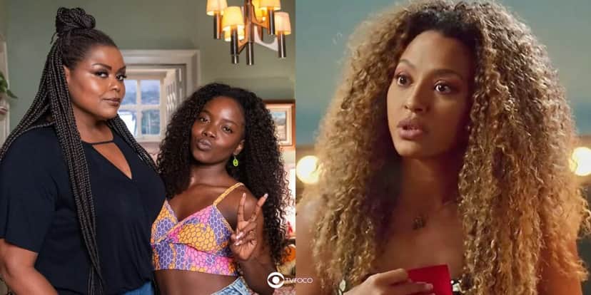 Bruna, kate e Sol em cenas de Vai na Fé (Foto: Reprodução / Globo / Montagem TV Foco) Bruna, kate e Sol em cenas de Vai na Fé (Foto: Reprodução / Globo / Montagem TV Foco)