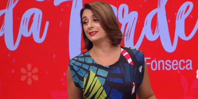 Cátia Fonseca, apresentadora do "Melhor da Tarde", da Band, está bem empolgada com a novidade (Foto Reprodução/Internet) Cátia Fonseca, apresentadora do "Melhor da Tarde", da Band, está bem empolgada com a novidade (Foto Reprodução/Internet)