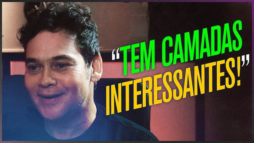 Cláudio Gabriel falando sobre seu novo personagem, Tadeu. (Foto: Reprodução / Youtube) Cláudio Gabriel falando sobre seu novo personagem, Tadeu. (Foto: Reprodução / Youtube)