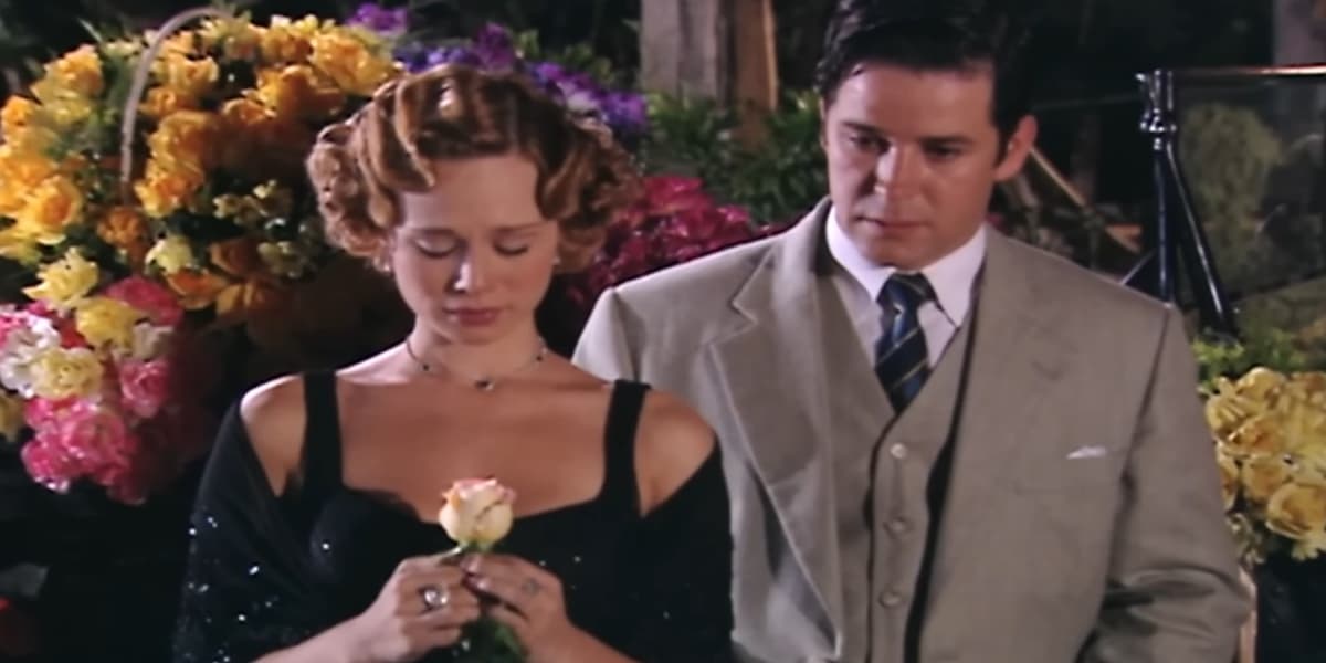 Danilo e Ana Francisca no meio das flores em Chocolate com Pimenta Danilo e Ana Francisca no meio das flores em Chocolate com Pimenta