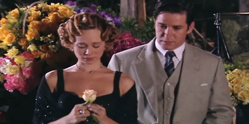 Danilo e Ana Francisca no meio das flores em Chocolate com Pimenta Danilo e Ana Francisca no meio das flores em Chocolate com Pimenta