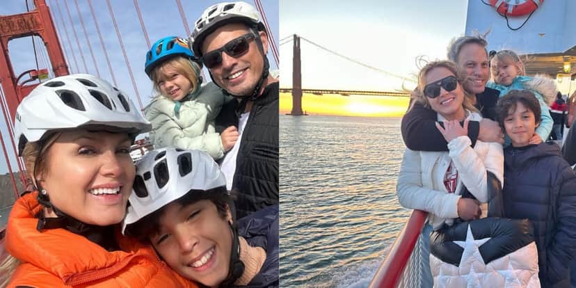 Eliana junto com sua família na viagem de férias (Reprodução: Instagram) Eliana junto com sua família na viagem de férias (Reprodução: Instagram)