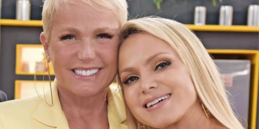 Xuxa Meneghel e Eliana Xuxa Meneghel e Eliana