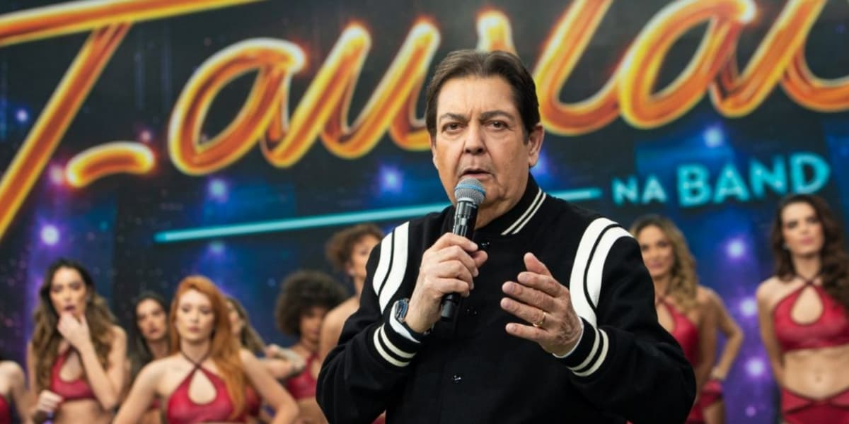 Faustão estreou temporada de 2023 (Foto: Divulgação/Band) Faustão estreou temporada de 2023 (Foto: Divulgação/Band)