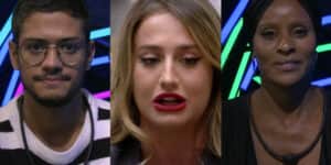 Aline, Bruna e Gabriel estão no paredão do BBB23 Aline, Bruna e Gabriel estão no paredão do BBB23