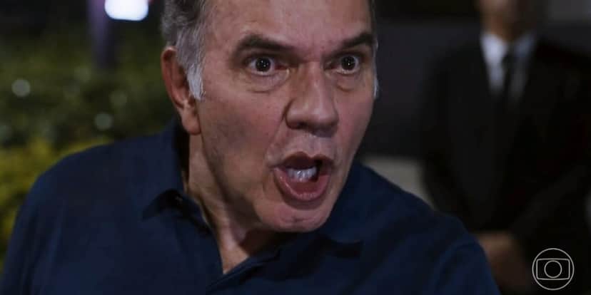 Guerra em cena da novela Travessia Guerra em cena da novela Travessia