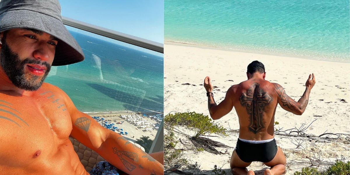 O artista costuma ostentar suas viagens em suas redes sociais (Reprodução: Instagram) O artista costuma ostentar suas viagens em suas redes sociais (Reprodução: Instagram)