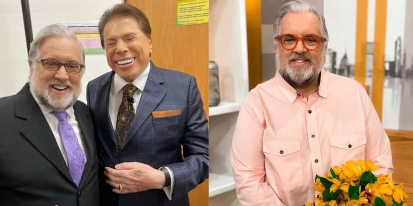Leão Lobo trabalhou por anos no SBT e posou ao lado de Silvio Santos (Reprodução: Instagram) Leão Lobo trabalhou por anos no SBT e posou ao lado de Silvio Santos (Reprodução: Instagram)