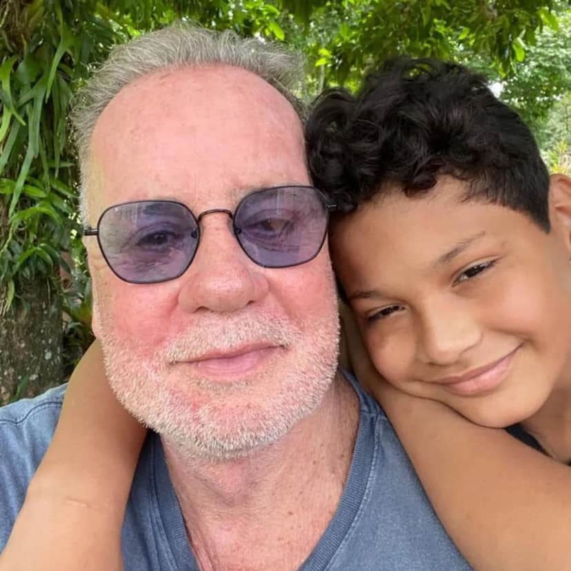 Luiz Fernando Guimarães e seu filho, Dante (Reprodução - Instagram) Luiz Fernando Guimarães e seu filho, Dante (Reprodução - Instagram)