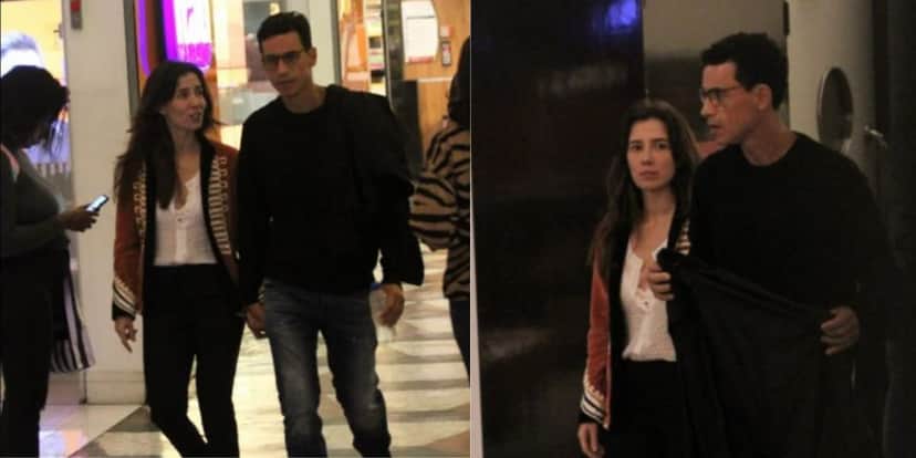 Marjorie Estiano foi flagrada andando no shopping com Márcio Maranhão (Reprodução: Montagem TV Foco) Marjorie Estiano foi flagrada andando no shopping com Márcio Maranhão (Reprodução: Montagem TV Foco)