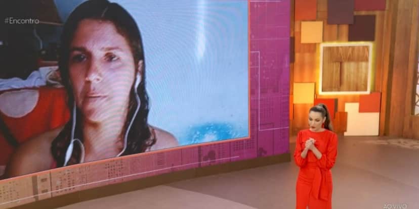 "Encontro" mostrou caso de desespero com mãe e filha (Foto: Reprodução/TV Globo) "Encontro" mostrou caso de desespero com mãe e filha (Foto: Reprodução/TV Globo)
