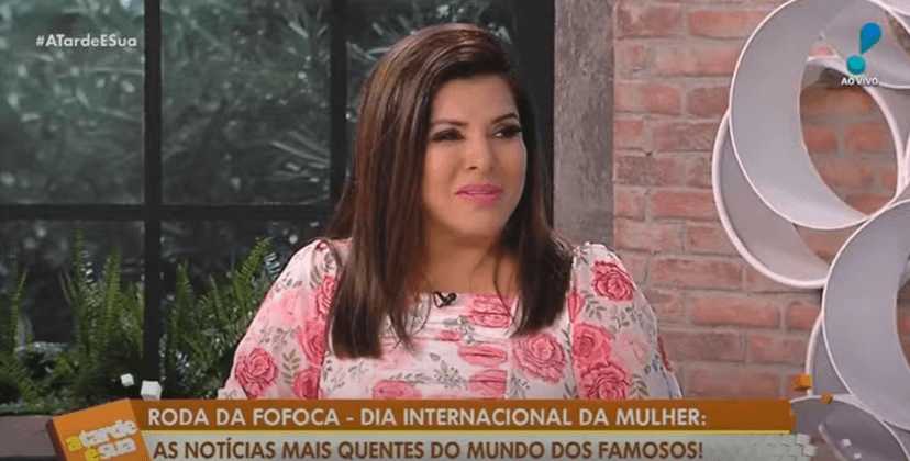 Mara Maravilha esteve no programa de Sonia Abrão (Foto: Reprodução) Mara Maravilha esteve no programa de Sonia Abrão (Foto: Reprodução)