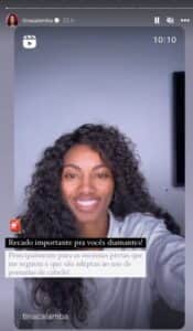 Tina desabafou com os seus seguidores (Foto: Reprodução / Instagram) Tina desabafou com os seus seguidores (Foto: Reprodução / Instagram)