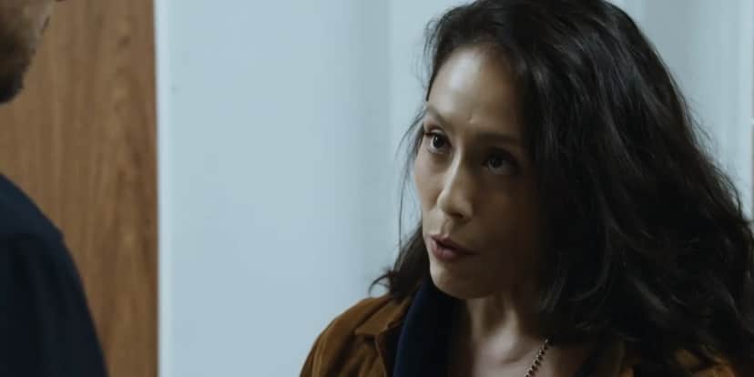 Yone em cena da novela Travessia Yone em cena da novela Travessia