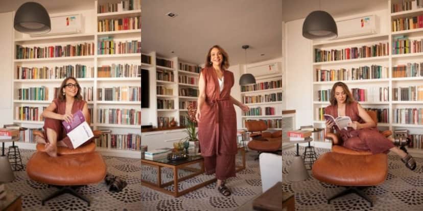 A luxuosa cobertura do tipo duplex de Maria Beltrão, localizada no Leblon, na Zona Sul do Rio de Janeiro - Foto Reprodução Extra A luxuosa cobertura do tipo duplex de Maria Beltrão, localizada no Leblon, na Zona Sul do Rio de Janeiro - Foto Reprodução Extra