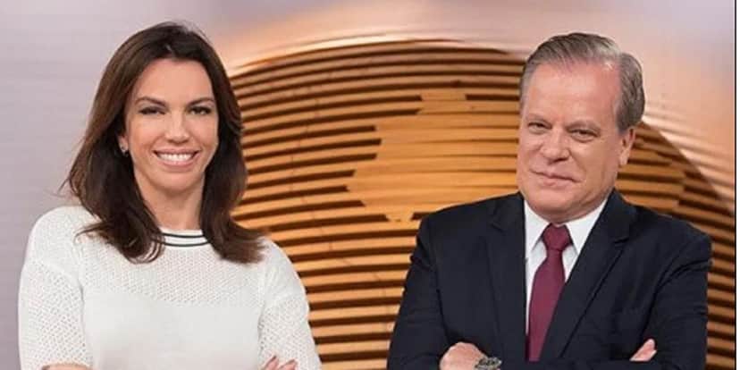 Ana Paula Araújo e Chico Pinheiro no Bom Dia Brasil (Foto: Reprodução / Globo) Ana Paula Araújo e Chico Pinheiro no Bom Dia Brasil (Foto: Reprodução / Globo)