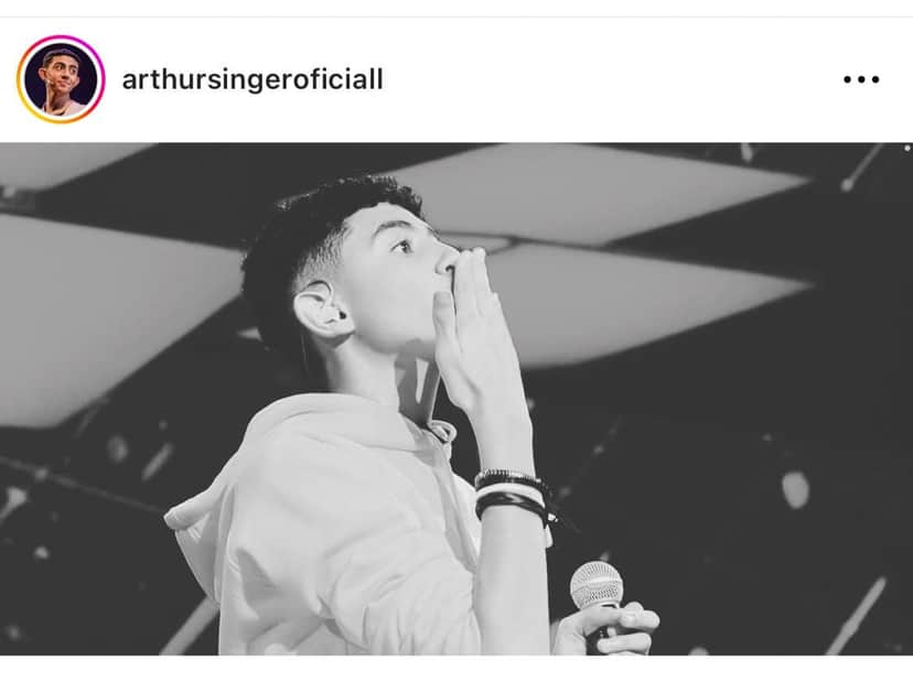 Arthur Singer - Foto Reprodução Instagram Arthur Singer - Foto Reprodução Instagram