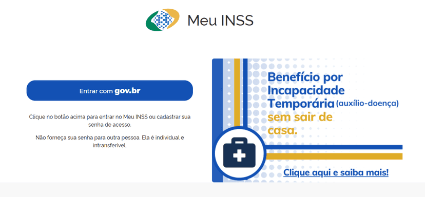 Site do INSS permite consultar o benefício para pensionistas e aposentados (Foto Reprodução/Gov) Site do INSS permite consultar o benefício para pensionistas e aposentados (Foto Reprodução/Gov)