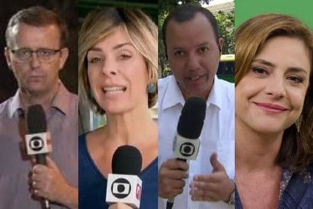 Jornalistas demitidos da Globo -Foto Reprodução Internet Jornalistas demitidos da Globo -Foto Reprodução Internet