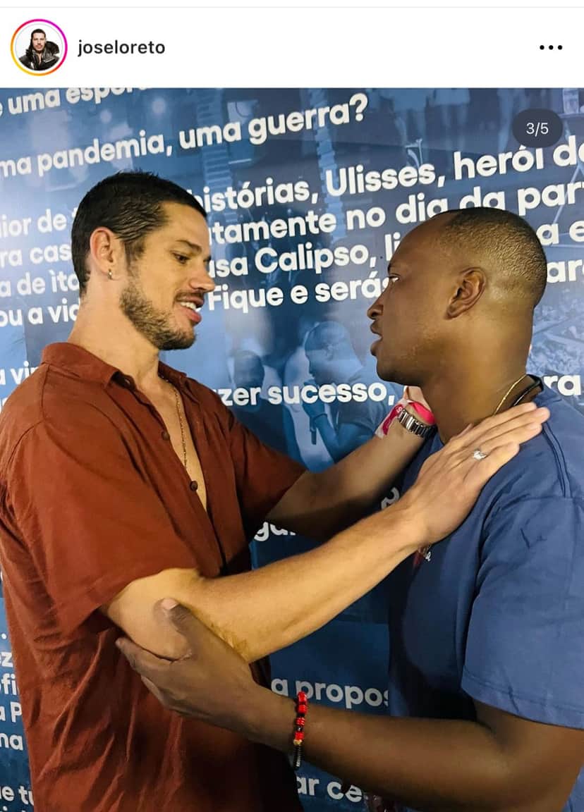 José Loreto publica cliques ao lado do famoso cantor Thiaguinho e faz linda declaração de afeto e respeito - Foto Reprodução Instagram José Loreto publica cliques ao lado do famoso cantor Thiaguinho e faz linda declaração de afeto e respeito - Foto Reprodução Instagram