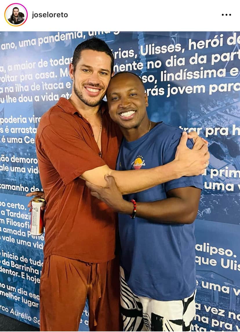 José Loreto publica cliques ao lado do famoso cantor Thiaguinho e faz linda declaração de afeto e respeito - Foto Reprodução Instagram José Loreto publica cliques ao lado do famoso cantor Thiaguinho e faz linda declaração de afeto e respeito - Foto Reprodução Instagram