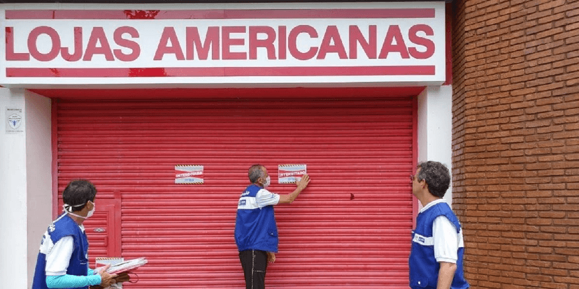 Loja Americanas fecha as portas (Foto: Reprodução/ Internet) Loja Americanas fecha as portas (Foto: Reprodução/ Internet)