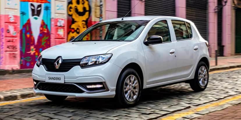 Marca de carro, Renault Sandero - Foto Reprodução Internet Marca de carro, Renault Sandero - Foto Reprodução Internet