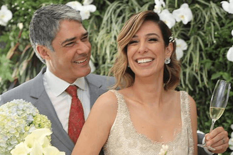 William Bonner se casando com Natasha Dantas (Foto: Reprodução/ Internet) William Bonner se casando com Natasha Dantas (Foto: Reprodução/ Internet)